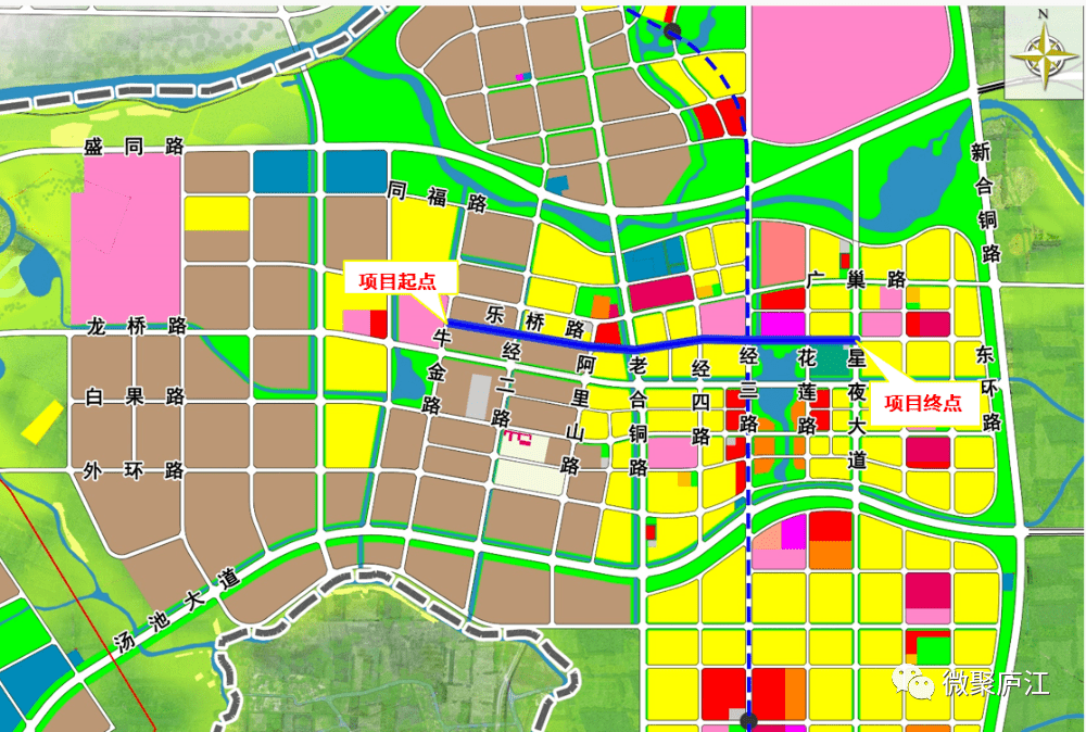 廬江縣道路最新規(guī)劃圖，塑造未來城市交通新面貌