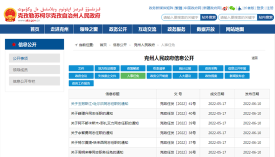 克孜勒蘇柯?tīng)柨俗巫灾沃菔袊?guó)家稅務(wù)局人事任命最新動(dòng)態(tài)